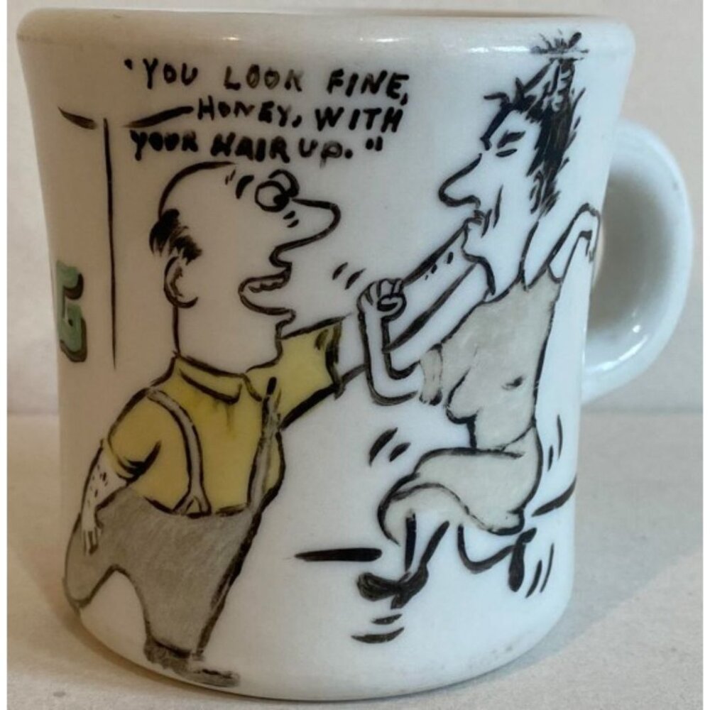 Vintage Ed Hartwig Way Side Inn "You Look Fine, Honey, With Your Hair Up" Mug